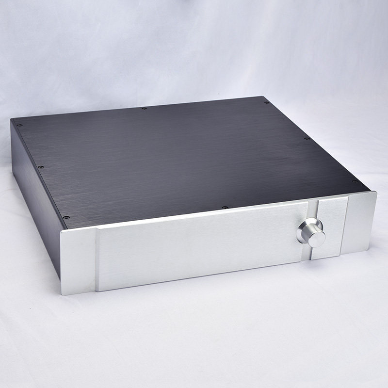 Imitation PASS 4309 full aluminum HIFI DIY Preamp chassis With knob amplifier box