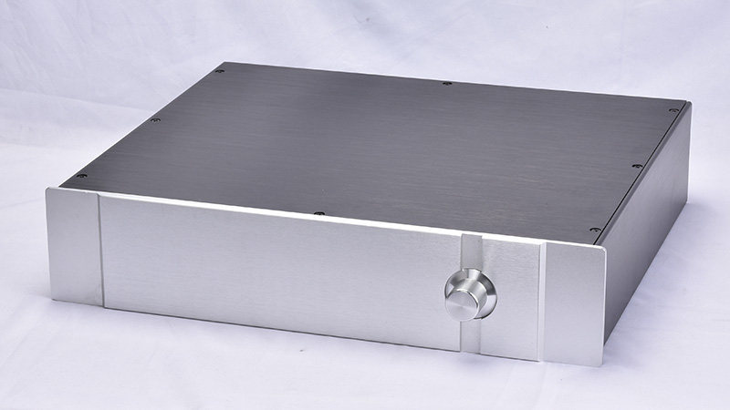 Imitation PASS 4309 full aluminum HIFI DIY Preamp chassis With knob amplifier box