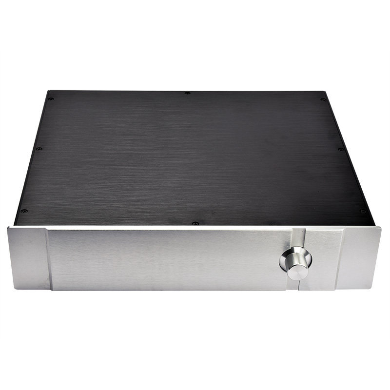 Imitation PASS 4309 full aluminum HIFI DIY Preamp chassis With knob amplifier box