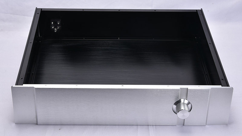 Imitation PASS 4309 full aluminum HIFI DIY Preamp chassis With knob amplifier box