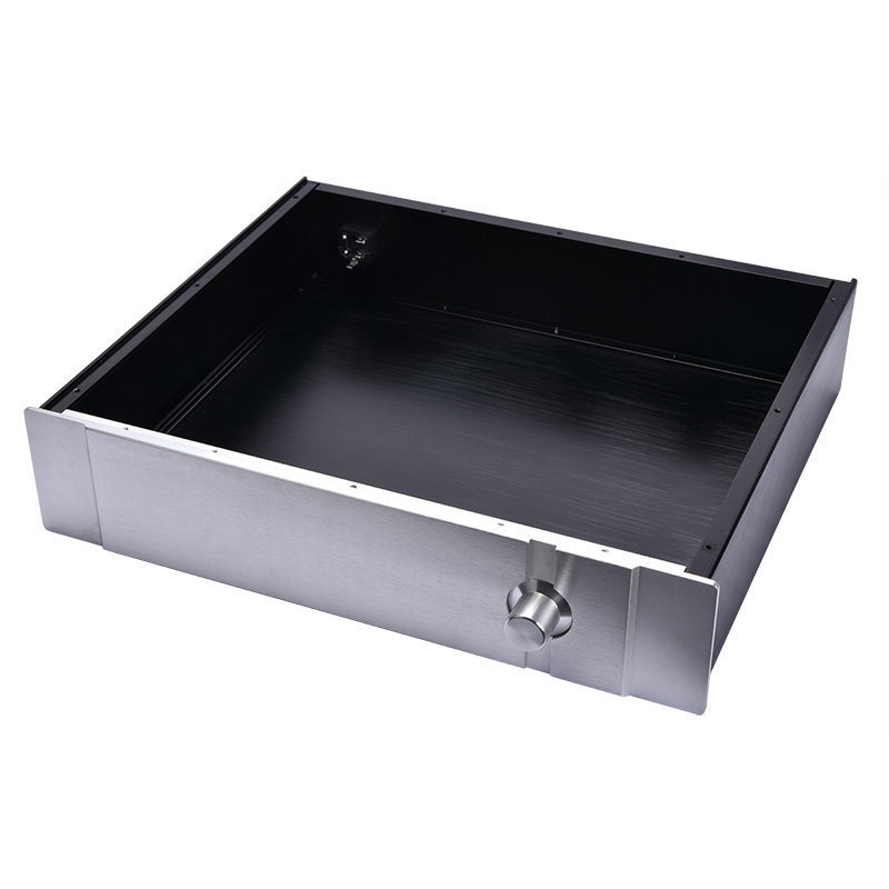 Imitation PASS 4309 full aluminum HIFI DIY Preamp chassis With knob amplifier box