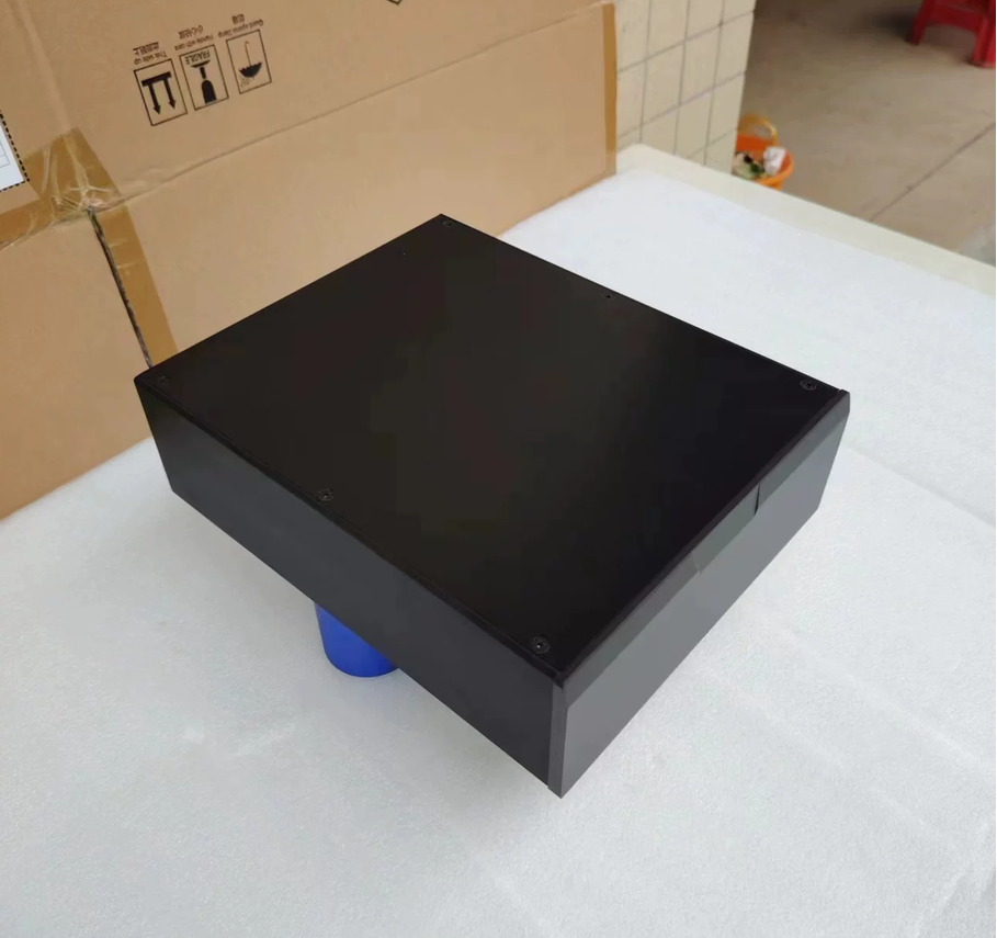 Aluminum Enclosure 250*90*308mm Split Box  amplifier Black Instrument DIY Electronic Project Case DIY Power