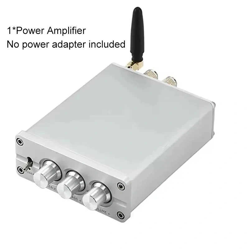 YJCO D100B Dual Core Power Amplifier TPA3116 High-power 100W 2.0 Hifi Digital Bluetooth 5.0 with Treble Bass Control Home Audio