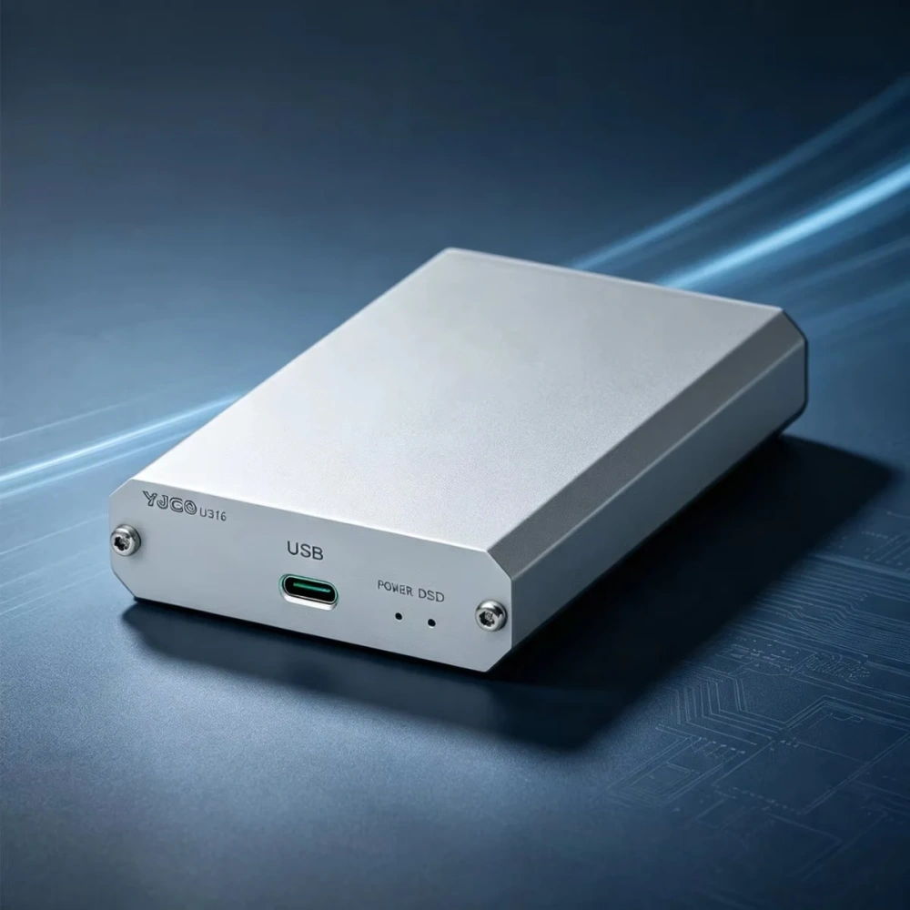 YJCO HiFi ES9039Q2M Decoder XMOS XU316 Digital Interface USB Audio DAC DSD256 PCM 24BIT 384K