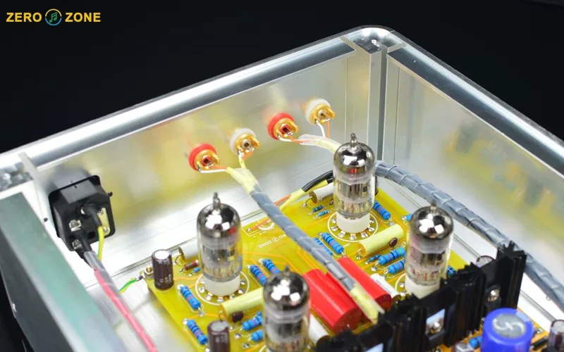 PRT05A Finished 12AX7 HIFI DIY stereo Tube preamplifier base on conrad-johnson CL preamp circuit