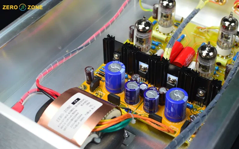 PRT05A Finished 12AX7 HIFI DIY stereo Tube preamplifier base on conrad-johnson CL preamp circuit