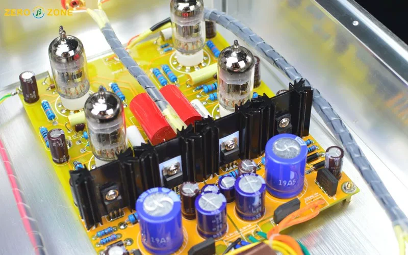 PRT05A Finished 12AX7 HIFI DIY stereo Tube preamplifier base on conrad-johnson CL preamp circuit