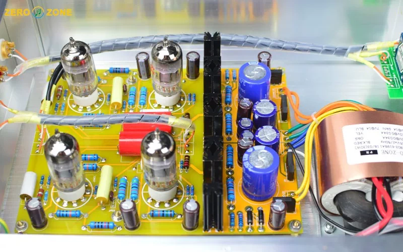 PRT05A Finished 12AX7 HIFI DIY stereo Tube preamplifier base on conrad-johnson CL preamp circuit