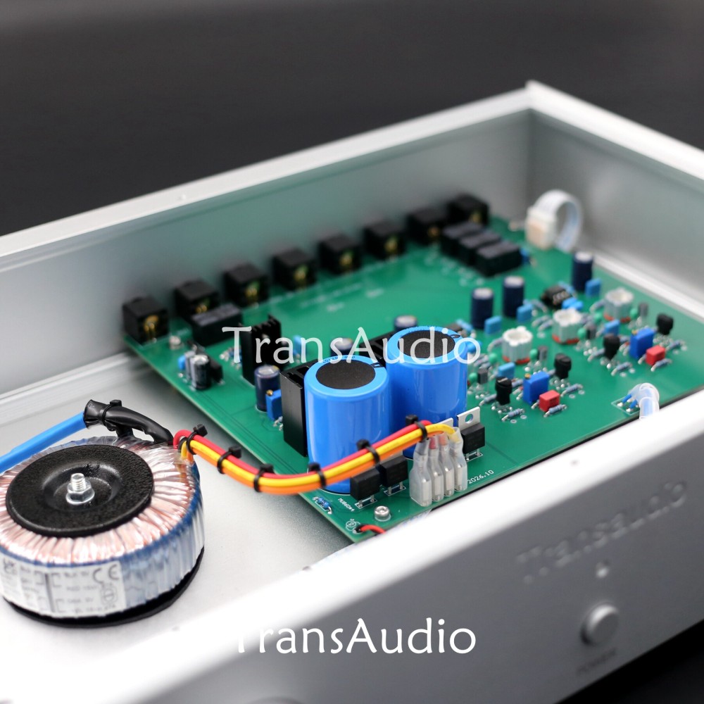 Finished Mark JC2mkII circuit Field effect transistor Class A HIFI DIY stereo Fully symmetrical preamplifier