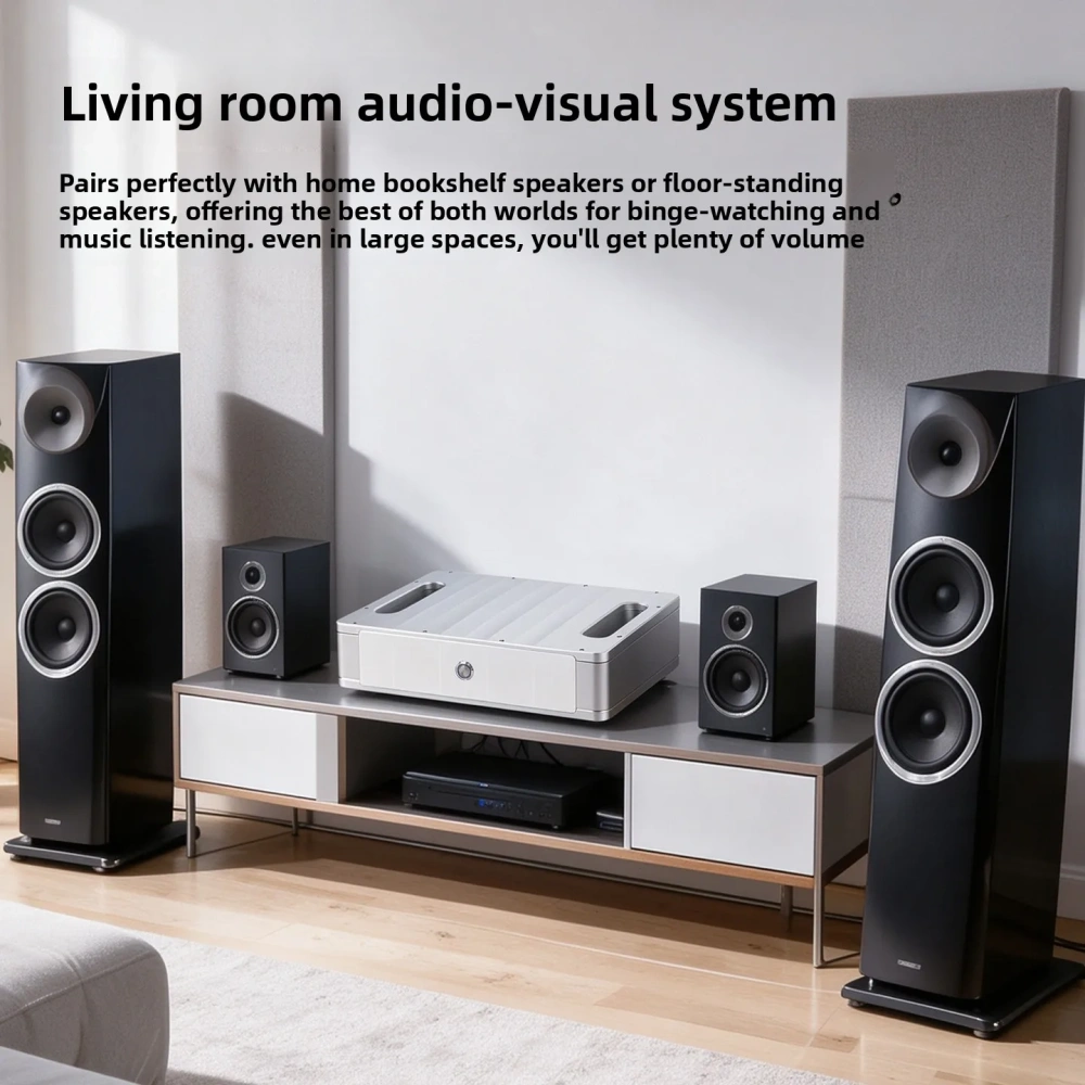 CHN 2027 new BRZHIFI-AMPX-50 home audio power amplifier HiFi stereo amplifier for home speaker fever sound system