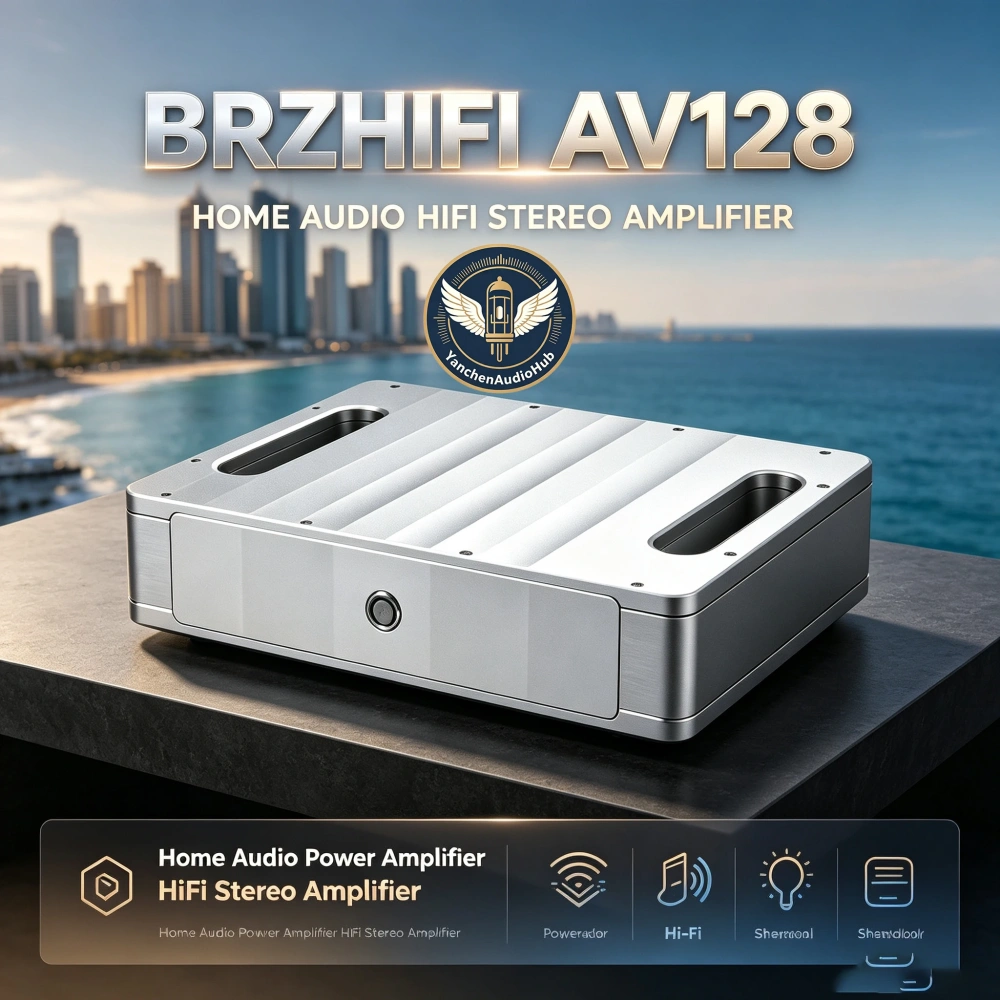 CHN 2027 new BRZHIFI-AMPX-50 home audio power amplifier HiFi stereo amplifier for home speaker fever sound system