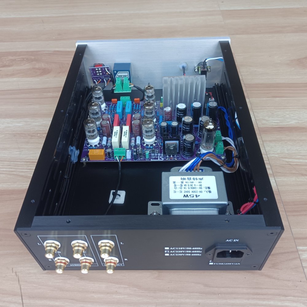 New JADIS JP200 circuit HIFI DIY stereo 5654 tube preamplifier