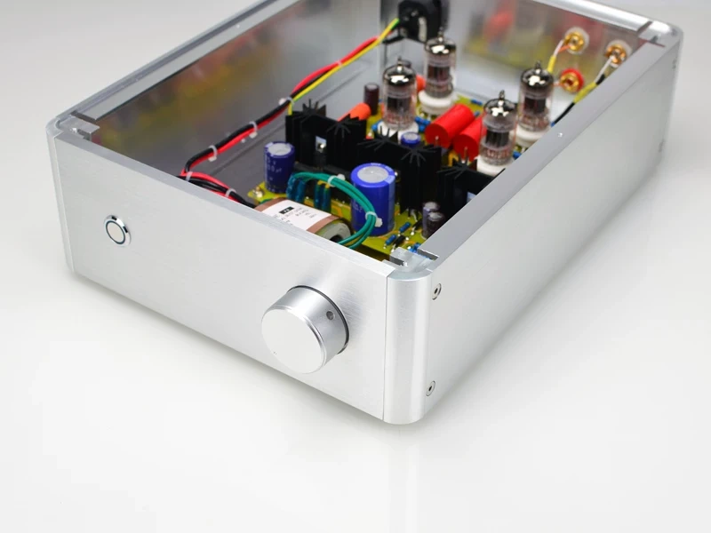 Silver PRT10A HIFI DIY stereo Electronic tube preamplifier Upgrade Marantz7 circuit