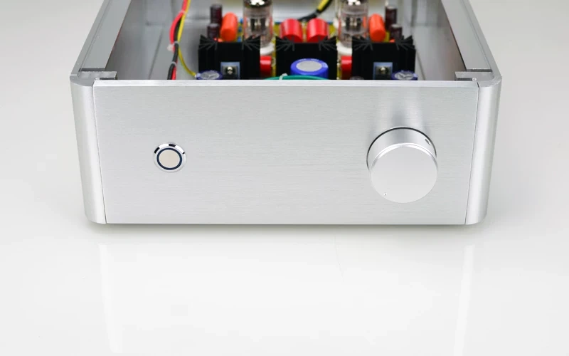Silver PRT10A HIFI DIY stereo Electronic tube preamplifier Upgrade Marantz7 circuit