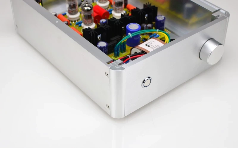 Silver PRT10A HIFI DIY stereo Electronic tube preamplifier Upgrade Marantz7 circuit