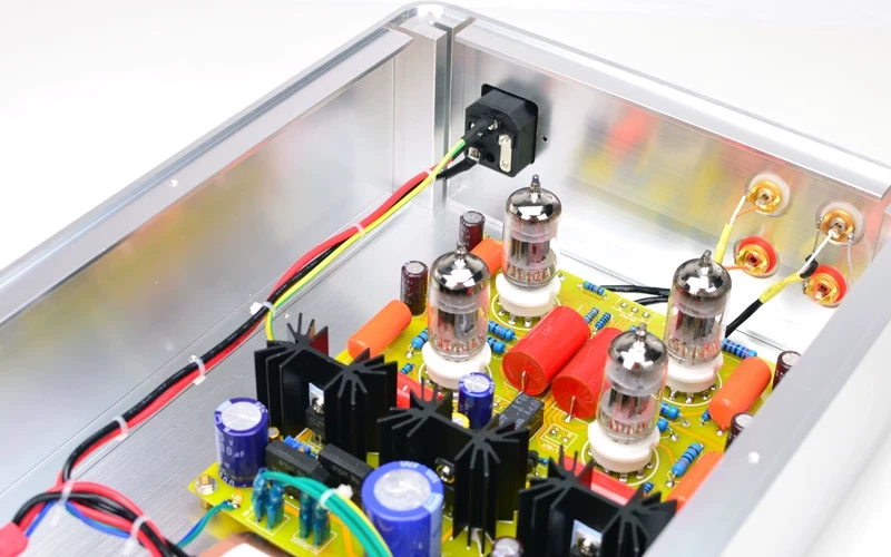 Silver PRT10A HIFI DIY stereo Electronic tube preamplifier Upgrade Marantz7 circuit