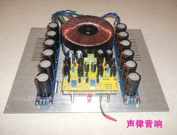 KSA100+JC2 hifi diy stereo class A 30W+30W Merge amplifier with protection circuit