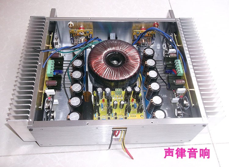KSA100+JC2 hifi diy stereo class A 30W+30W Merge amplifier with protection circuit