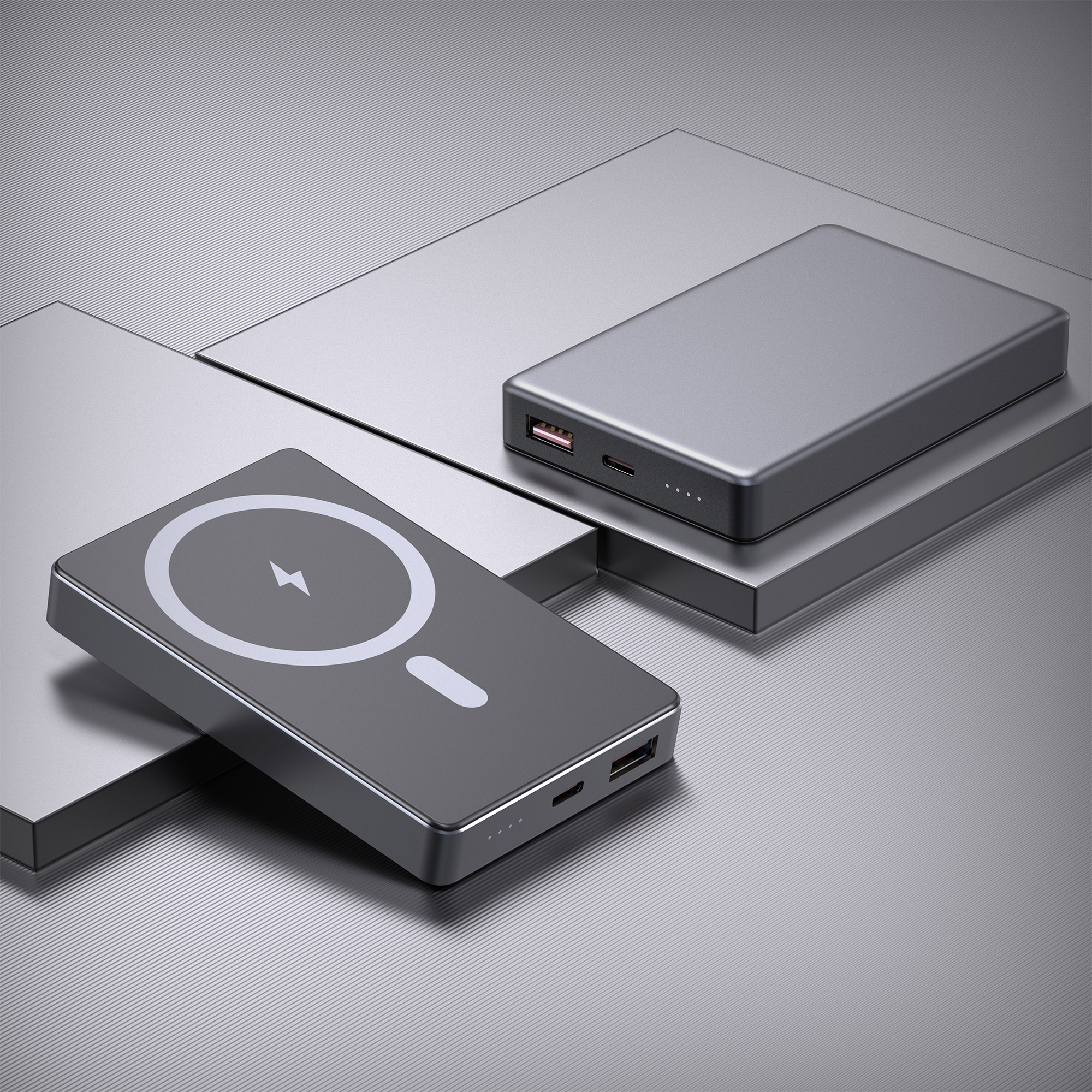 Ultra-slim Magnetic Wireless Power Bank