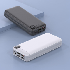 22.5W Fast-charging Power Bank with Multi-connectors