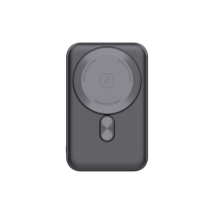 Magnetic wireless power bank for charging 3 devices
