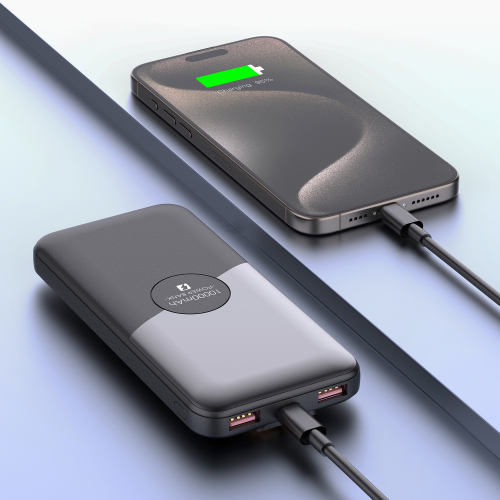 22.5W +PD20W Fast-charging Power Bank with Built-in Cables