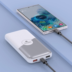22.5W +PD20W Fast-charging Power Bank with Built-in Cables