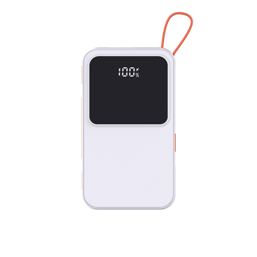22.5W +PD20W Fast-charging Power Bank with Built-in Cables