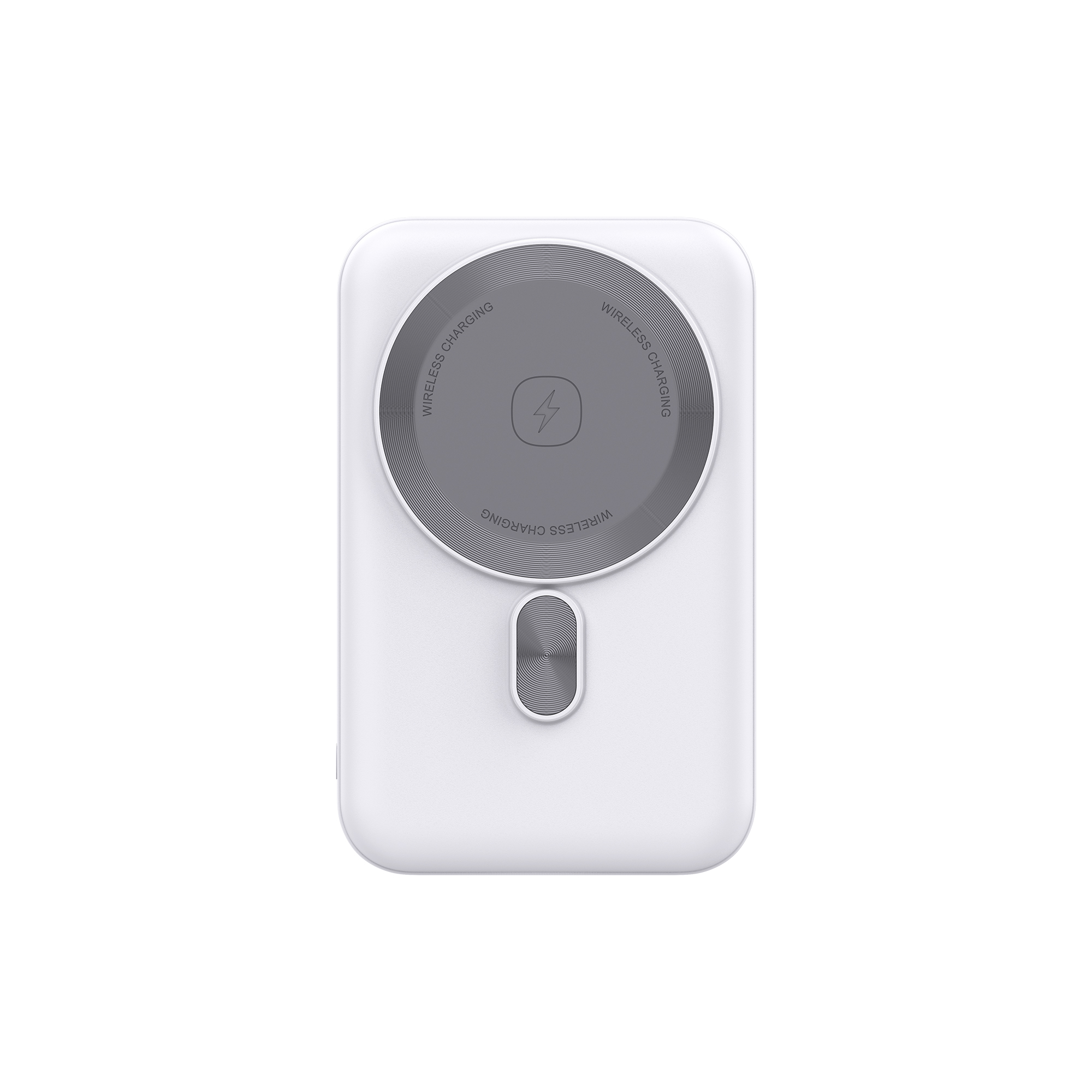 Magnetic wireless power bank for charging 3 devices