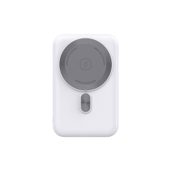 Magnetic wireless power bank for charging 3 devices