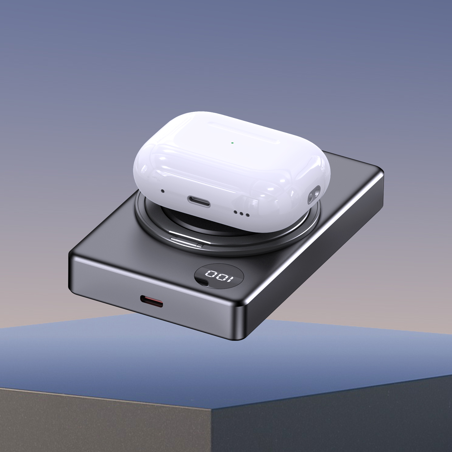 3-in-1 Magnetic Wireless Power Bank