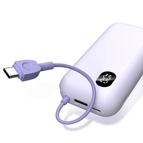 Max 35W Power Bank with Built-in Cable