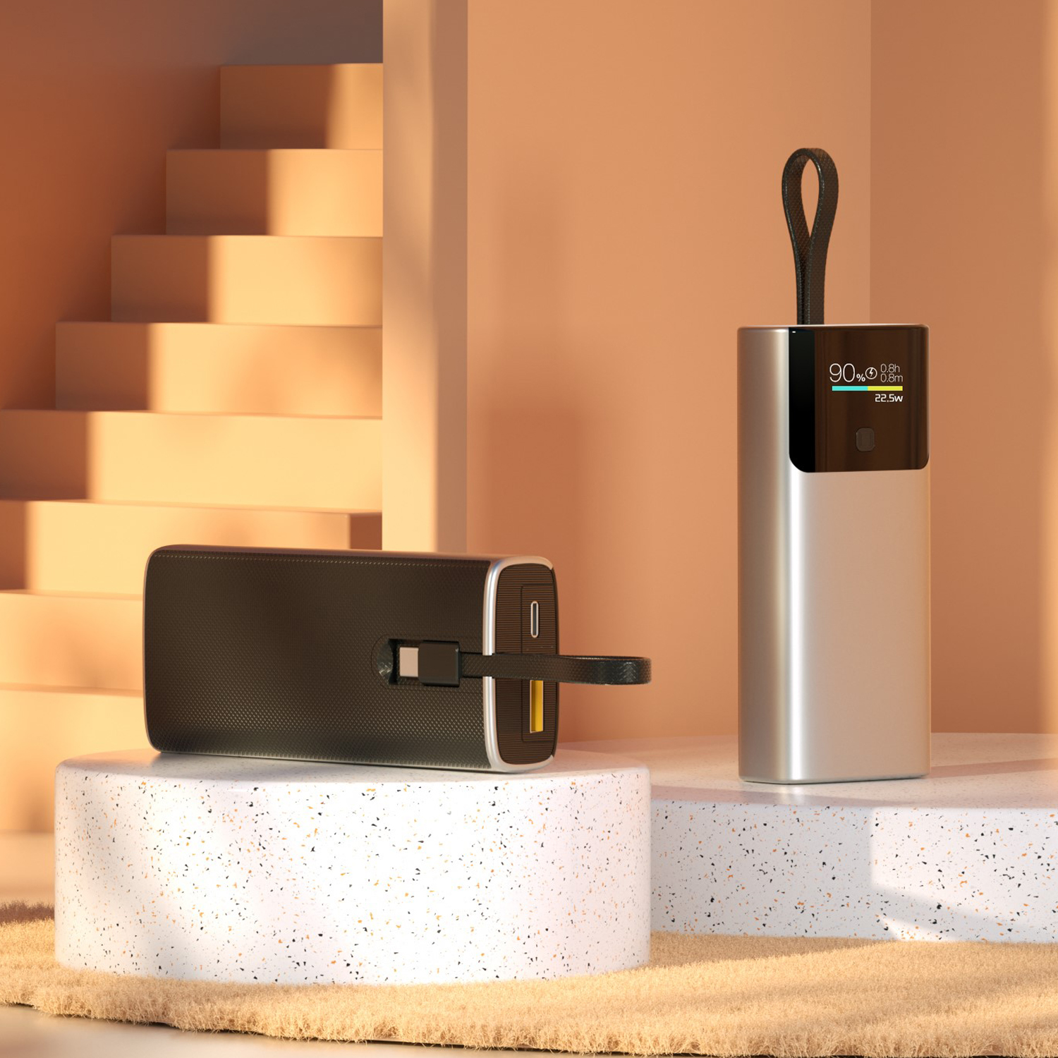 22.5W max+PD20W Fast-charging Power Bank
