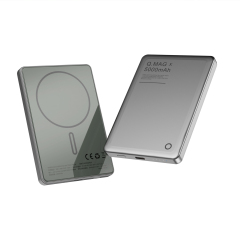 Glass Design Magnetic Wireless Power Bank