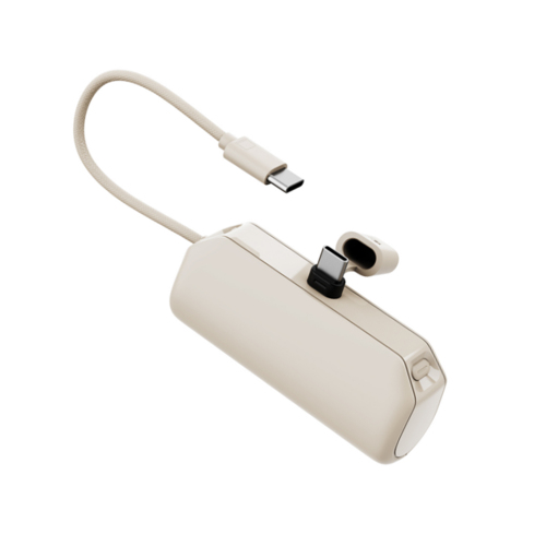 Portable Size Built-in Dual Cable Fast Charging Power Bank
