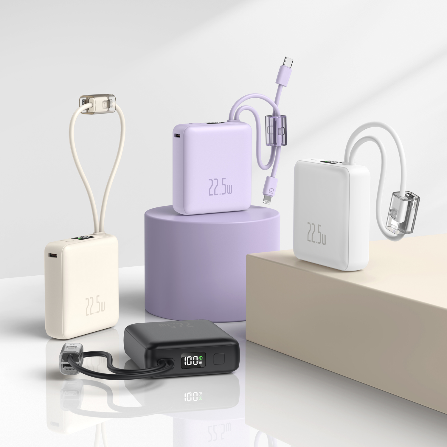 38.5Wh Fast-charging LED Display Power Bank