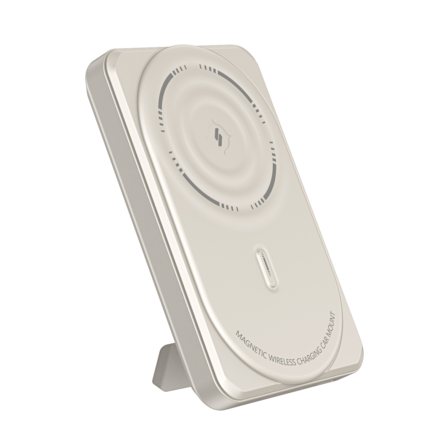 Aluminium/Titanium PD20 Magnetic Wireless Charging Power Bank