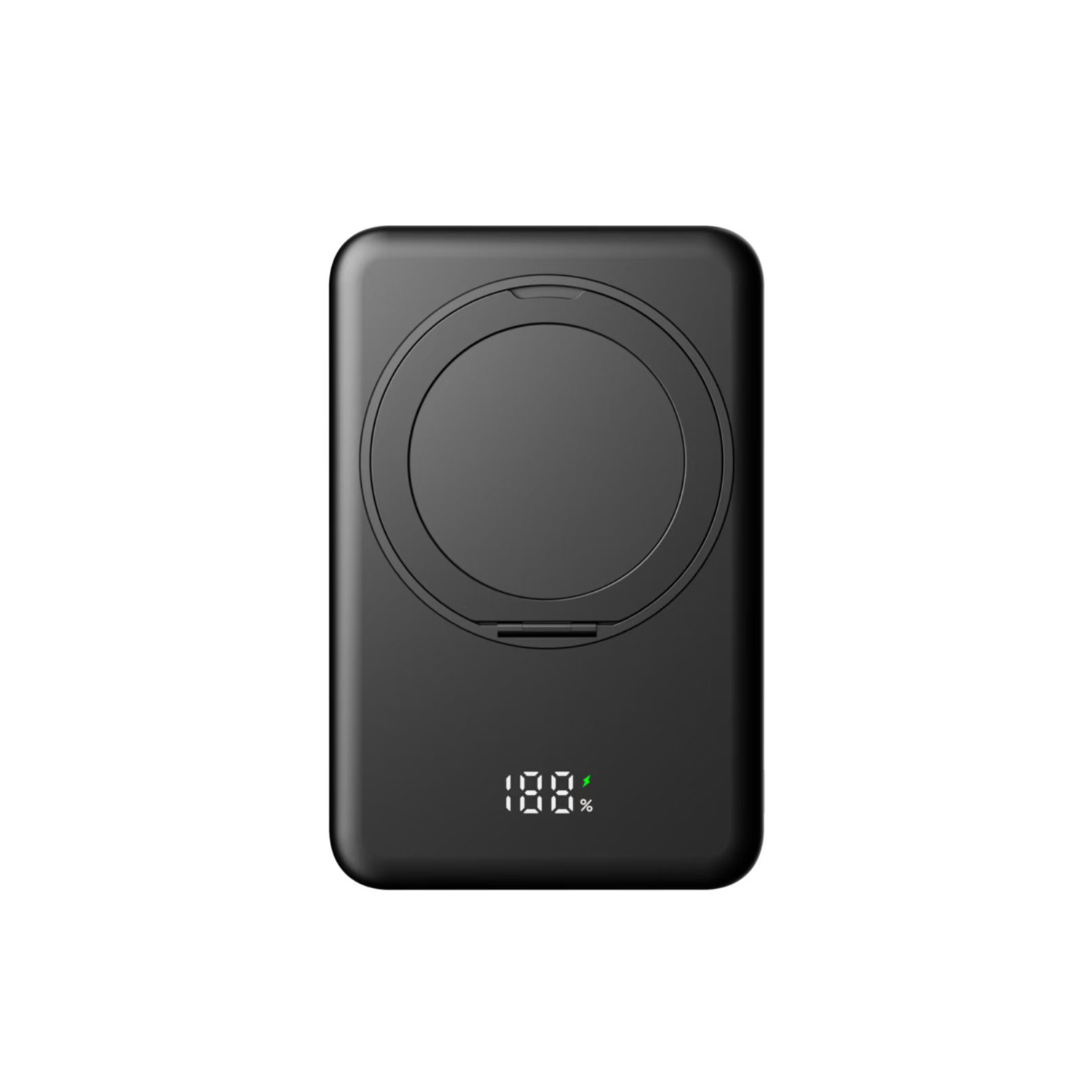 2025 Wireless Portable Charger with 360° Rotatable Metal Ring Stand