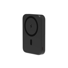 2025 10000mAh Leather Power Bank with Smooth Angle Stand