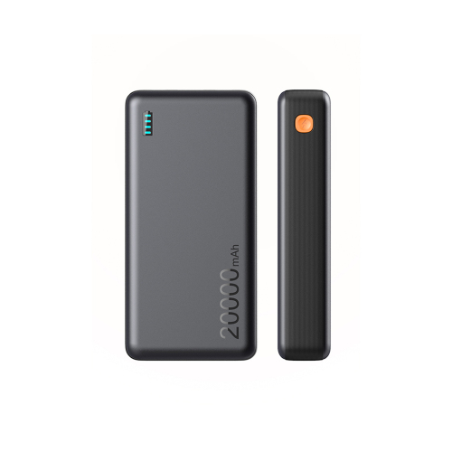 2025 Ultra-Slim Power Bank with Tactile Diagonal Grain & Dynamic LED Display