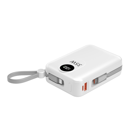 2025 20000mAh/30000mAh Dual-Built-in Cable Power Bank