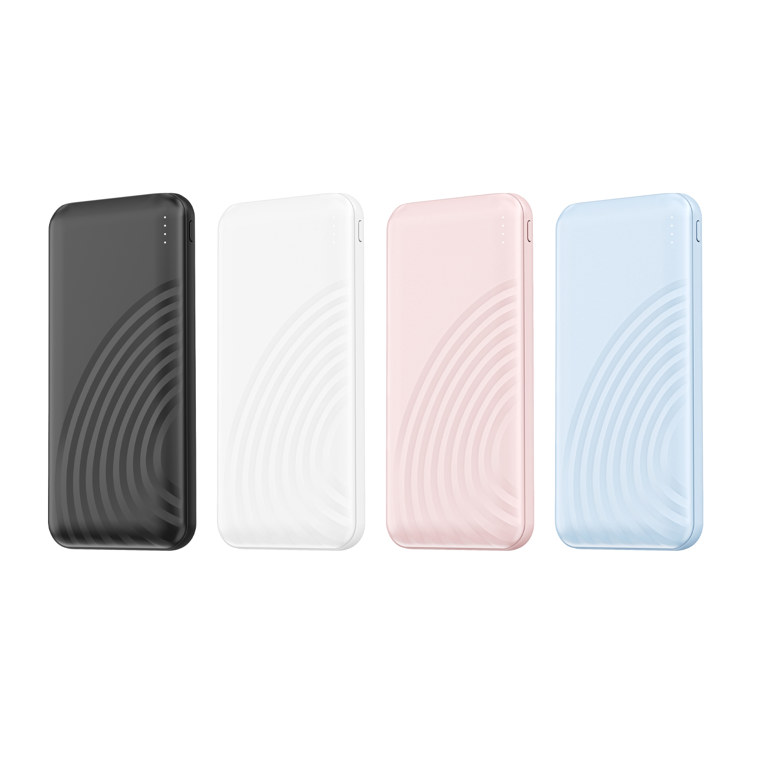 2025 Modernist Power Bank with Fluid Wave Accent & Seamless Curvature