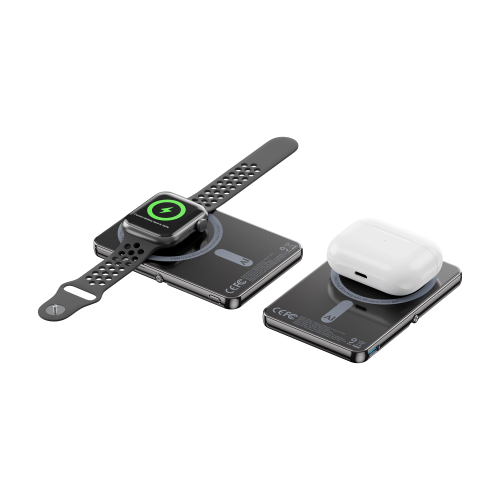 5 In 1 PD3.0+QI2 MagSafe Ultra-thin Zinc Alloy Power Bank