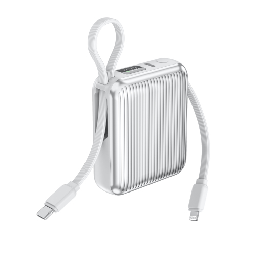 PD35W 10000mAh power bank integrated 2-in-1 cables