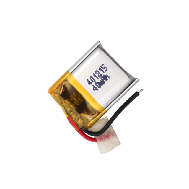 China Polymer Lithium-ion Cell Manufacturer Supply Children Toy Rechargeable Battery UFX 401215  40mAh 3.7V Li-ion Battery