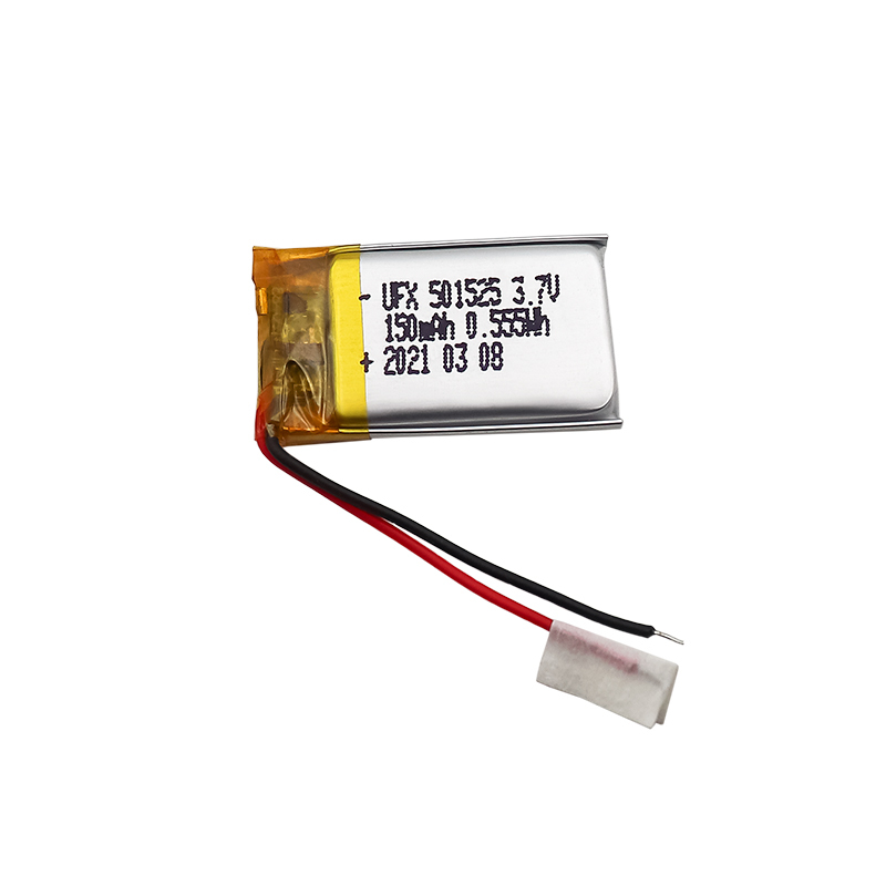 중국 리튬 이온 전지 제조업체 맞춤형 공기 청정기 배터리 UFX 501230 130mAh 방전 배터리 팩