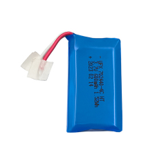 중국 리튬 이온 전지 제조업체 맞춤형 공기 청정기 배터리 UFX 654065-5C 1900mAh 3.7V 5C 방전 배터리 팩