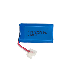 중국 리튬 이온 전지 제조업체 맞춤형 공기 청정기 배터리 UFX 654065-5C 1900mAh 3.7V 5C 방전 배터리 팩
