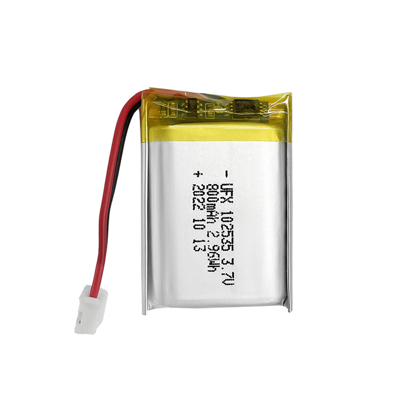 Chinese Li-po Cell Factory Customized VR Glasses Battery UFX 102535  800mAh 3.7V Lithium-polymer Battery