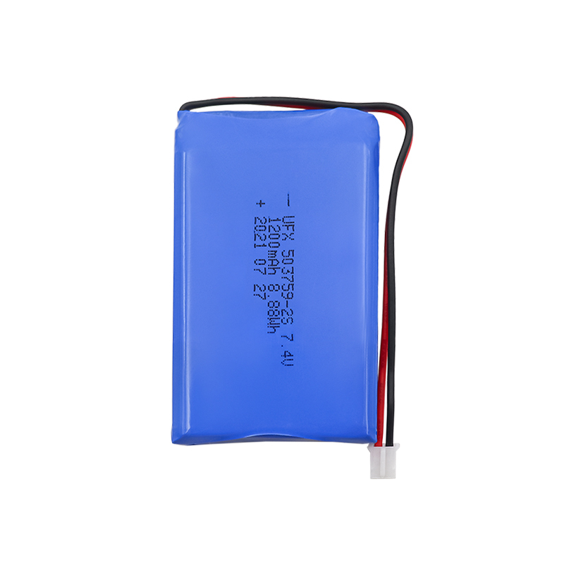 Manufactory OEM Vanity Mirror Battery UFX 503759-2S 1200mAh 7.4V Li-ion Battery Pack